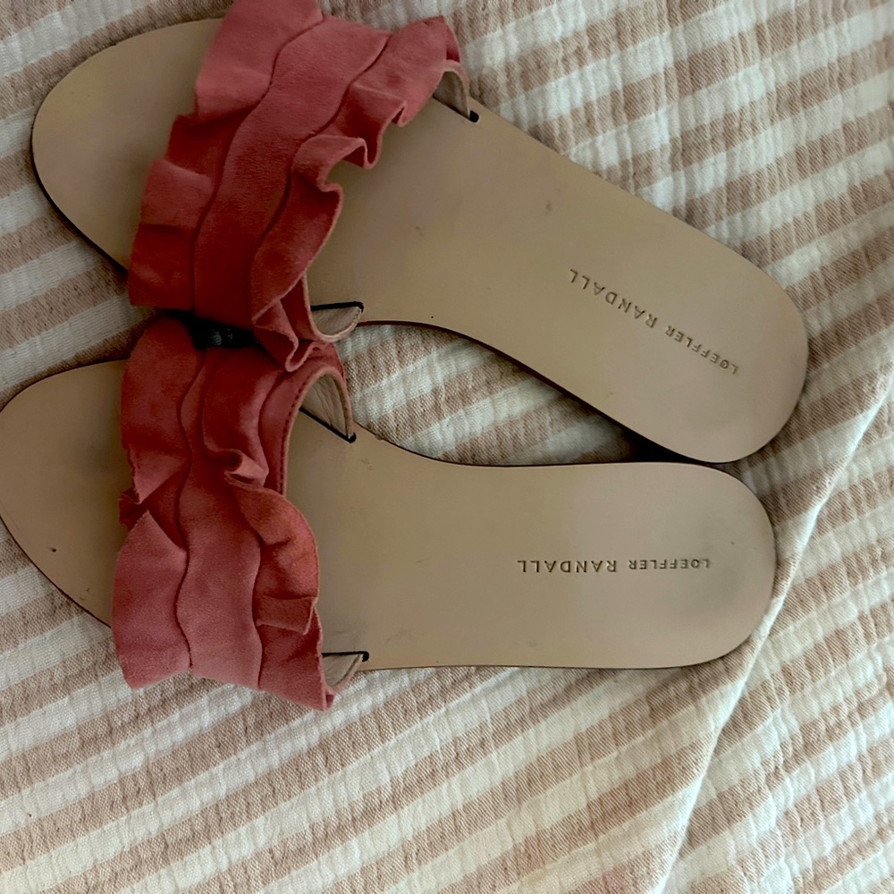 Loeffler Randall suede flats